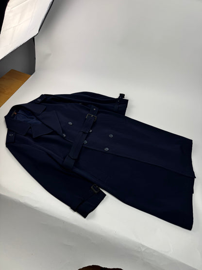 Vintage Yves Saint Laurent Trenchcoat L Navy