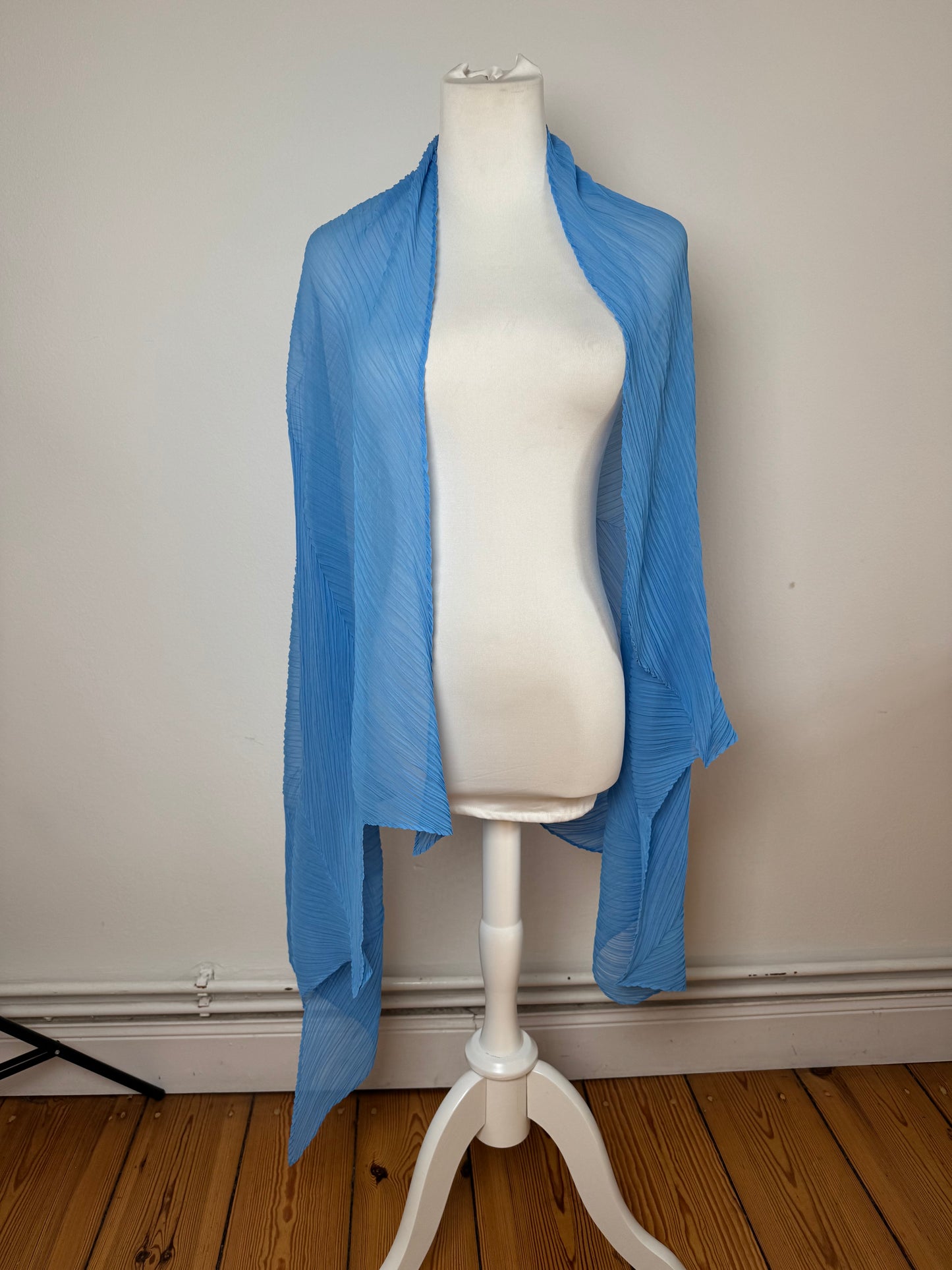 Vintage Issey Miyake Pleats Please plissee cloth Blue
