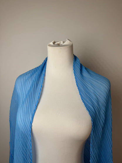 Vintage Issey Miyake Pleats Please plissee cloth Blue