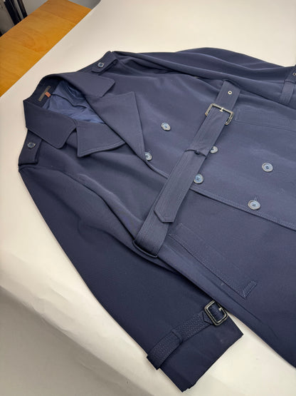 Vintage Yves Saint Laurent Trenchcoat L Navy