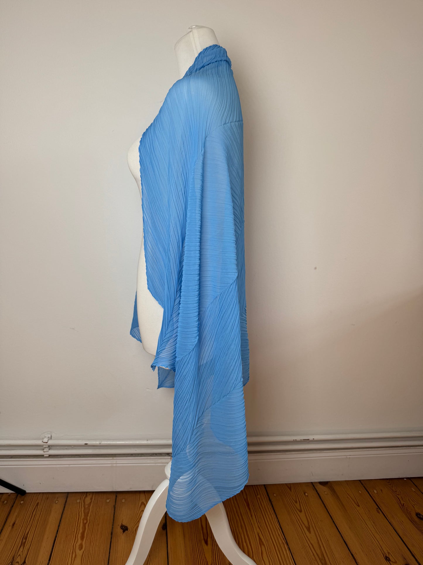 Vintage Issey Miyake Pleats Please plissee cloth Blue