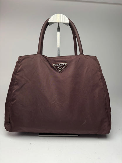 Sac Prada vintage en polyester violet