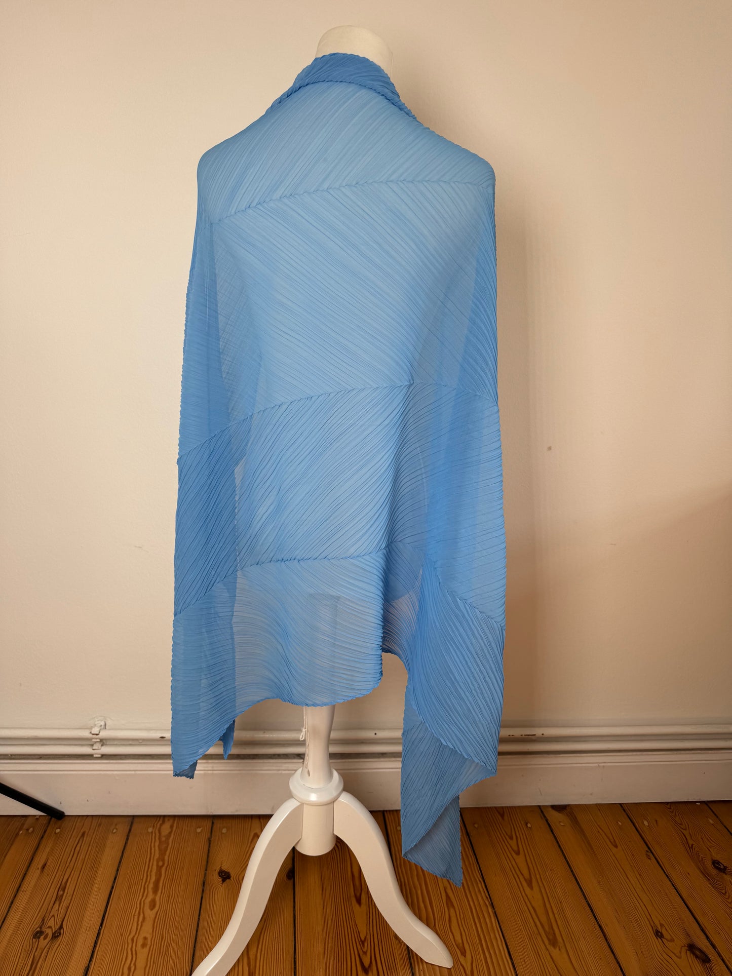 Vintage Issey Miyake Pleats Please plissee cloth Blue