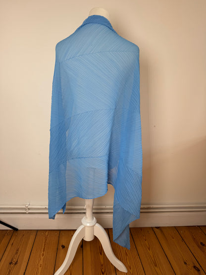 Vintage Issey Miyake Pleats Please plissee cloth Blue
