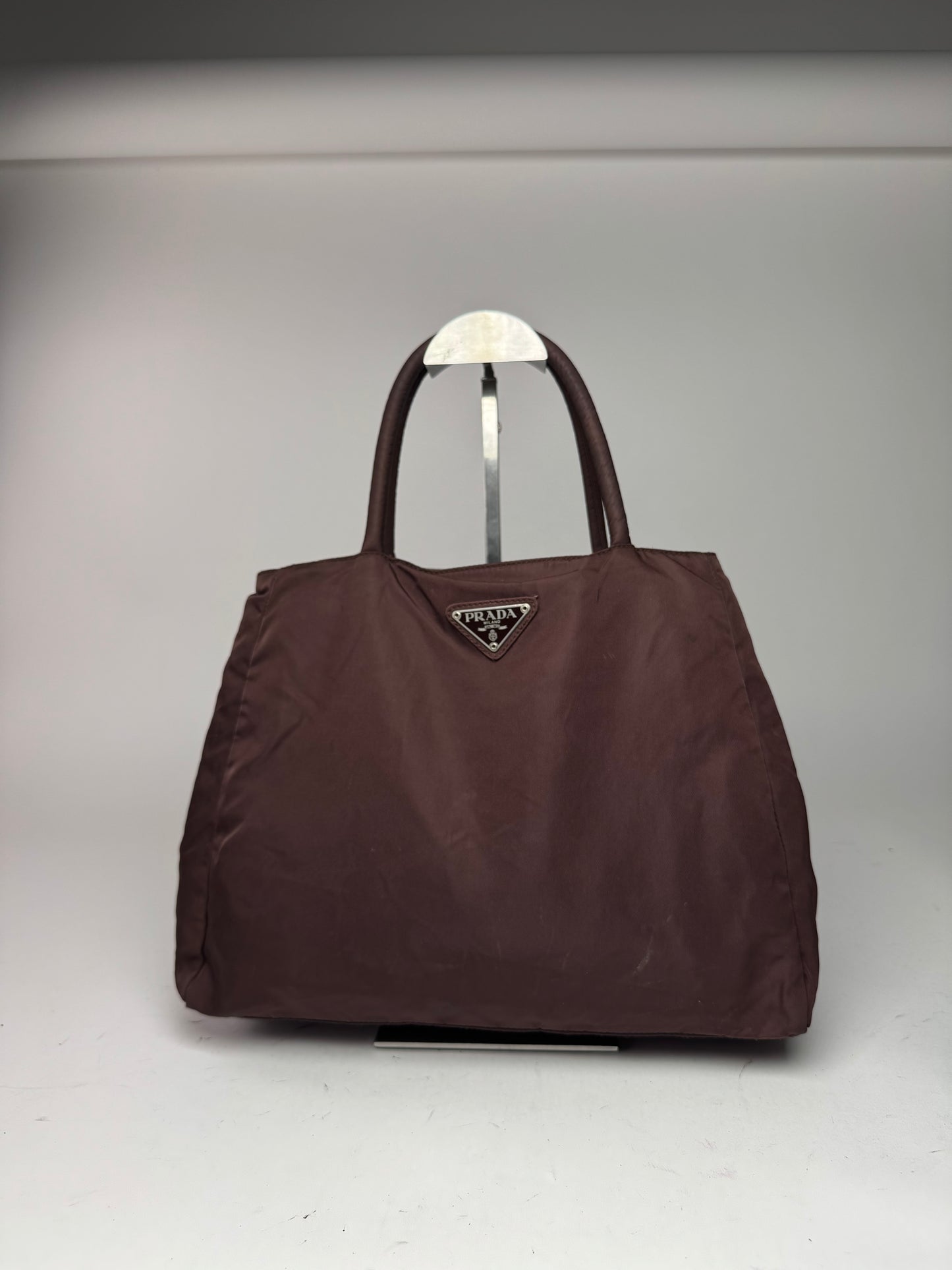 Sac Prada vintage en polyester violet