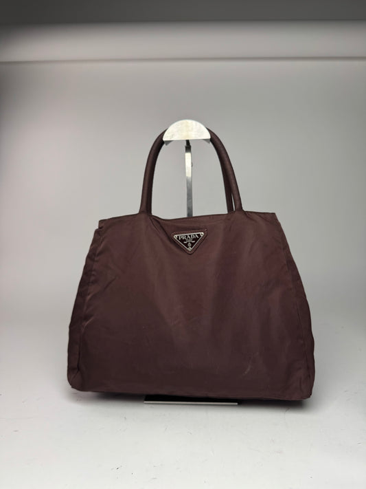 Sac Prada vintage en polyester violet