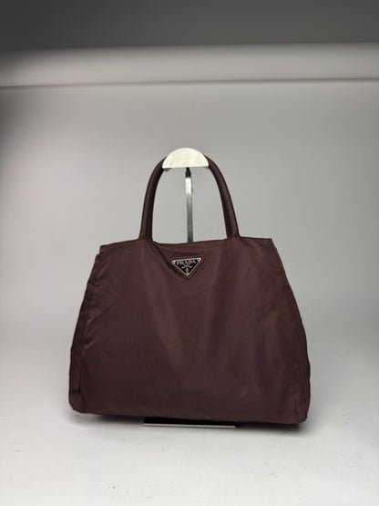 Sac Prada vintage en polyester violet