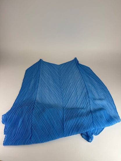Vintage Issey Miyake Pleats Please plissee cloth Blue