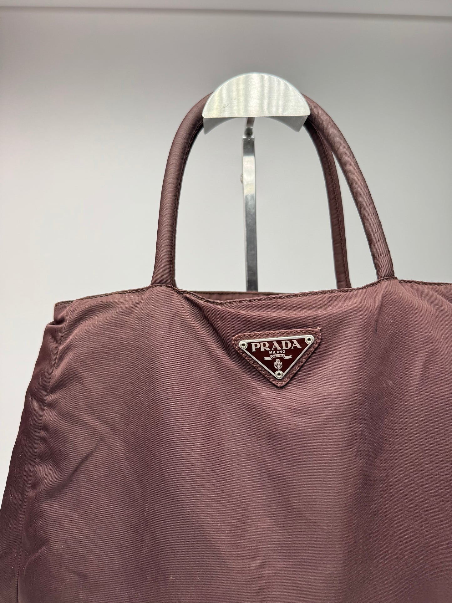 Sac Prada vintage en polyester violet