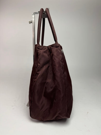 Sac Prada vintage en polyester violet