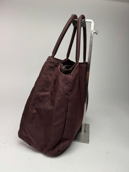 Sac Prada vintage en polyester violet