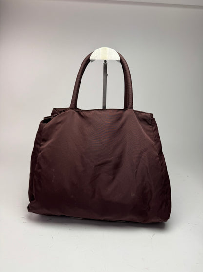 Sac Prada vintage en polyester violet