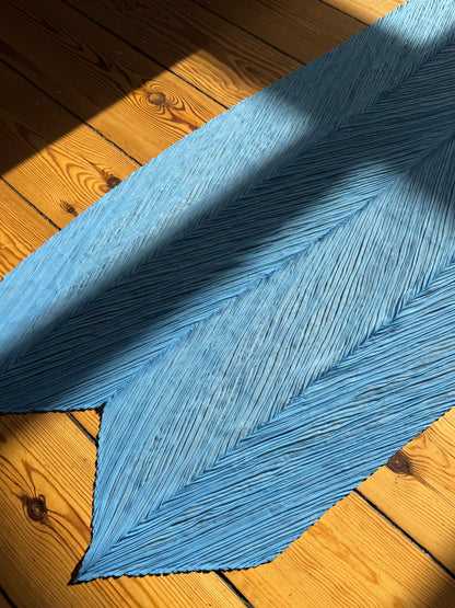 Vintage Issey Miyake Pleats Please plissee cloth Blue