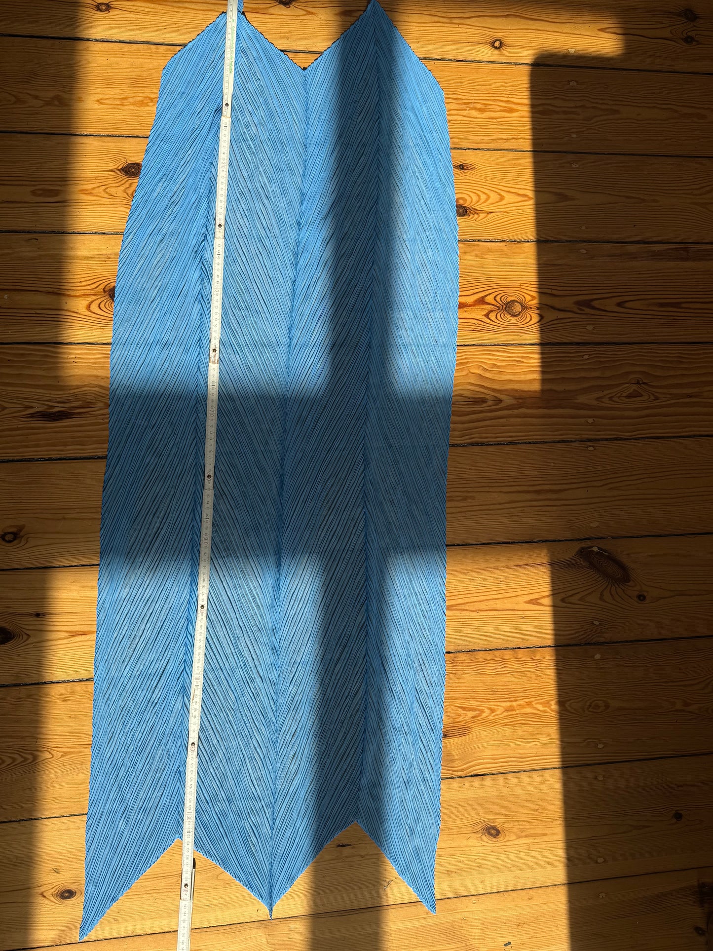 Vintage Issey Miyake Pleats Please plissee cloth Blue