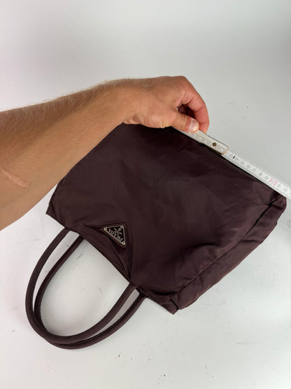 Sac Prada vintage en polyester violet