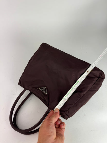 Sac Prada vintage en polyester violet