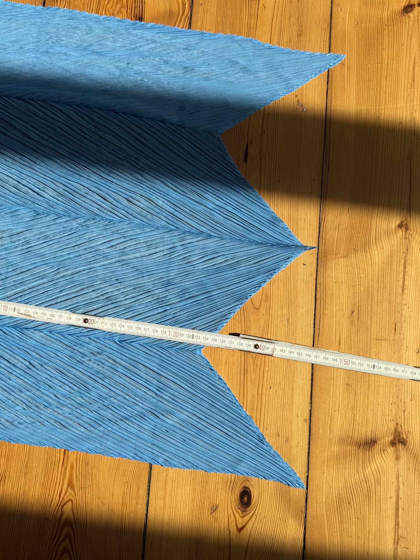 Vintage Issey Miyake Pleats Please plissee cloth Blue