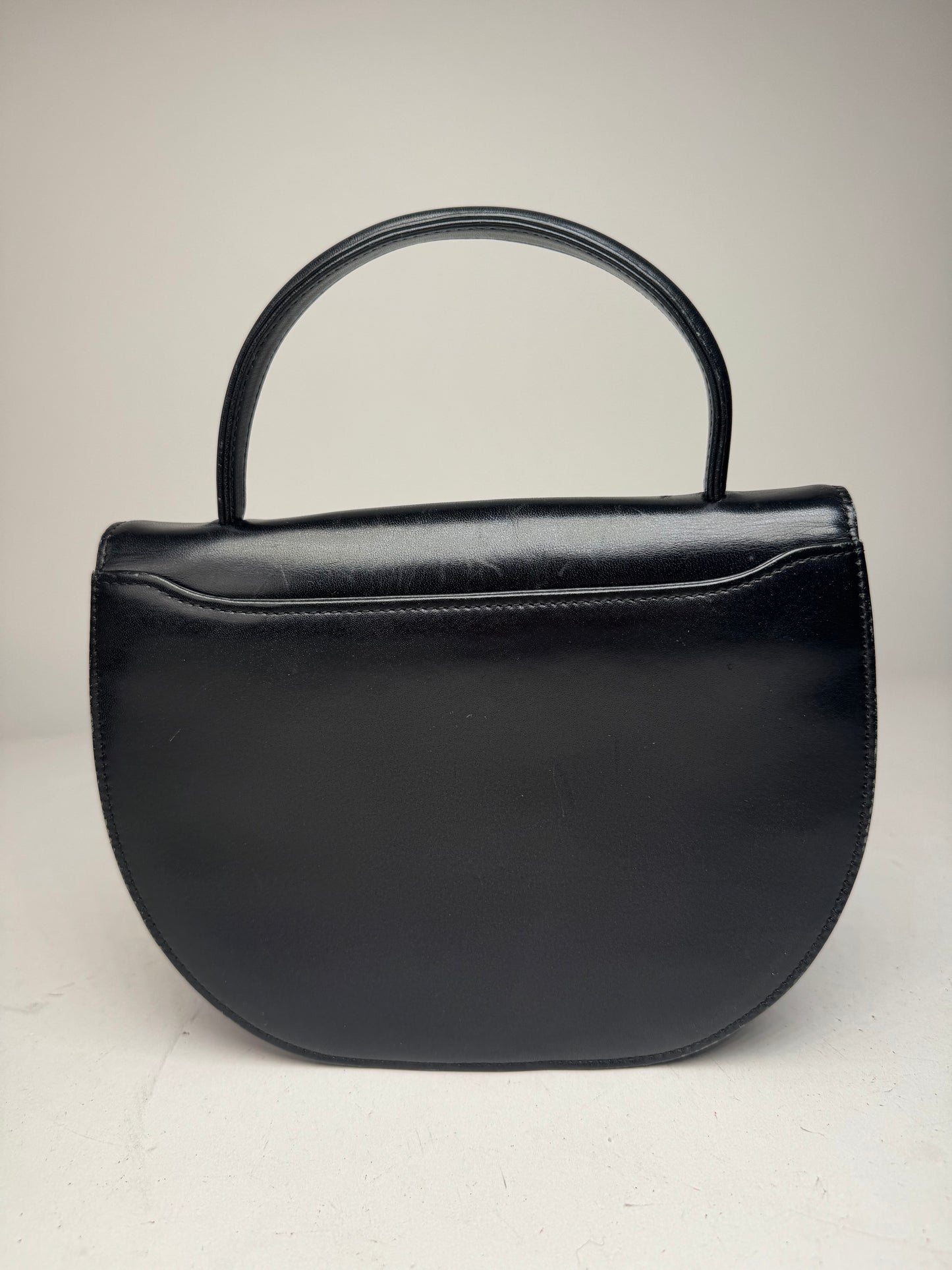 Vintage Givenchy Leather Bag Black
