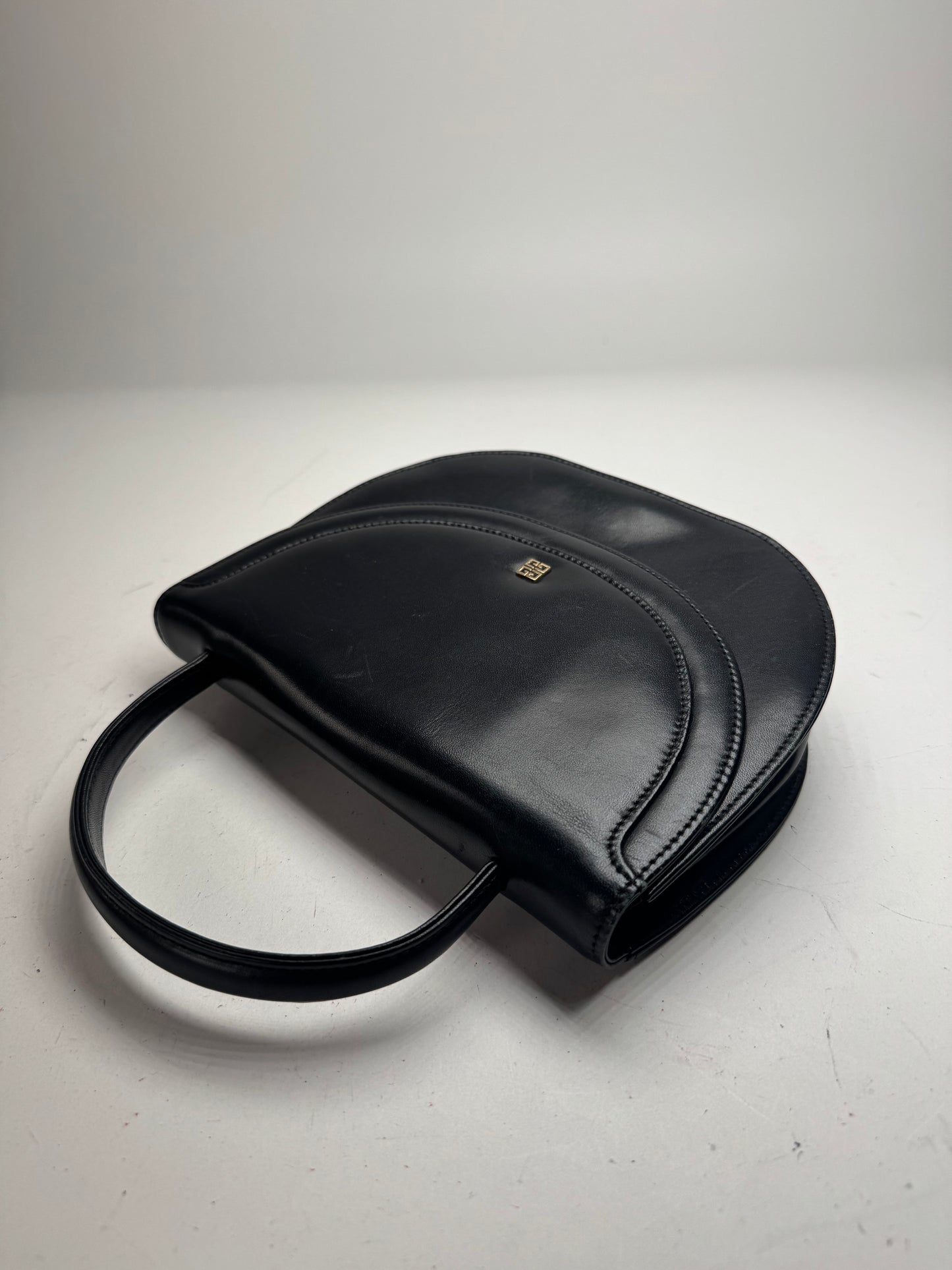 Vintage Givenchy Leather Bag Black