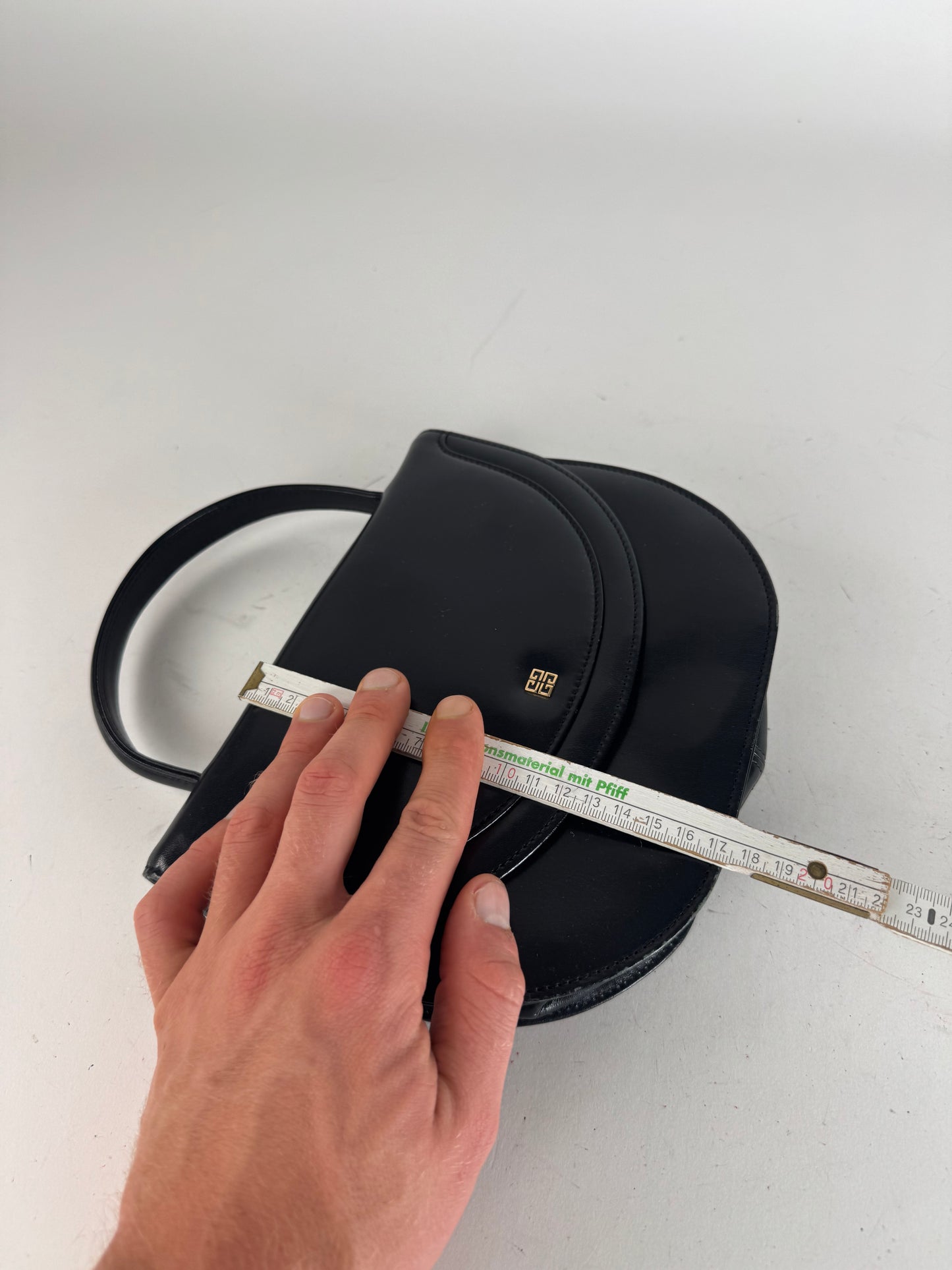 Vintage Givenchy Leather Bag Black