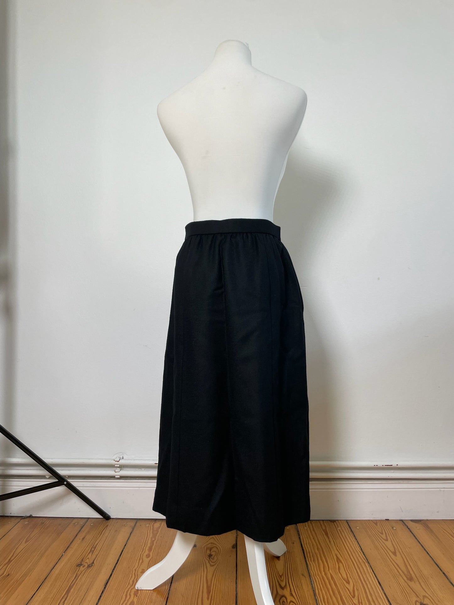Vintage Givenchy Wool Blazer Set Black M