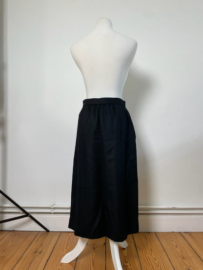 Vintage Givenchy Wool Blazer Set Black M