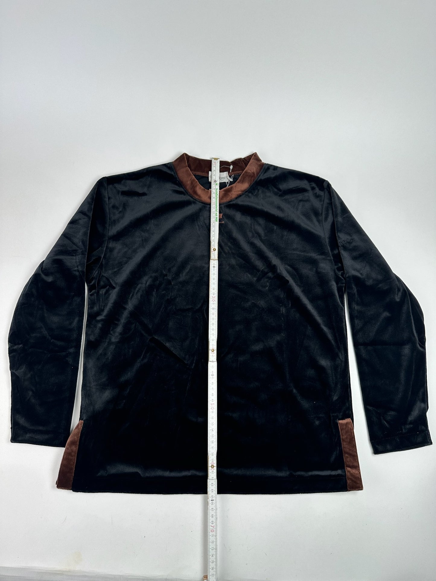 Vintage Courreges samt Sweater black brown