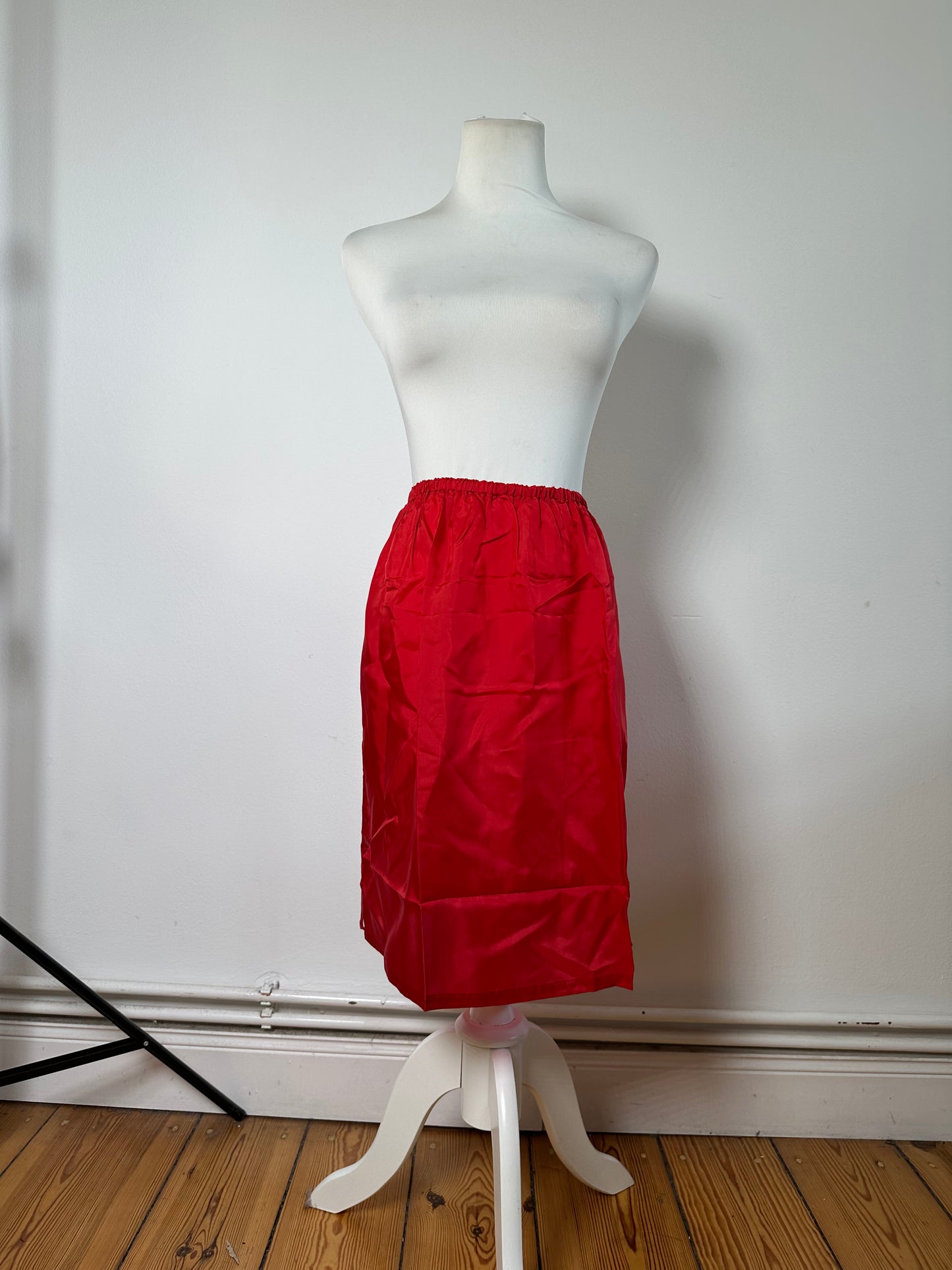 Vintage Yves Saint Laurent Skirt Bright Red L