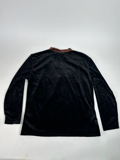Vintage Courreges samt Sweater black brown