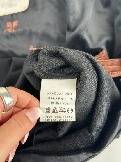 Vintage Courreges samt Sweater black brown