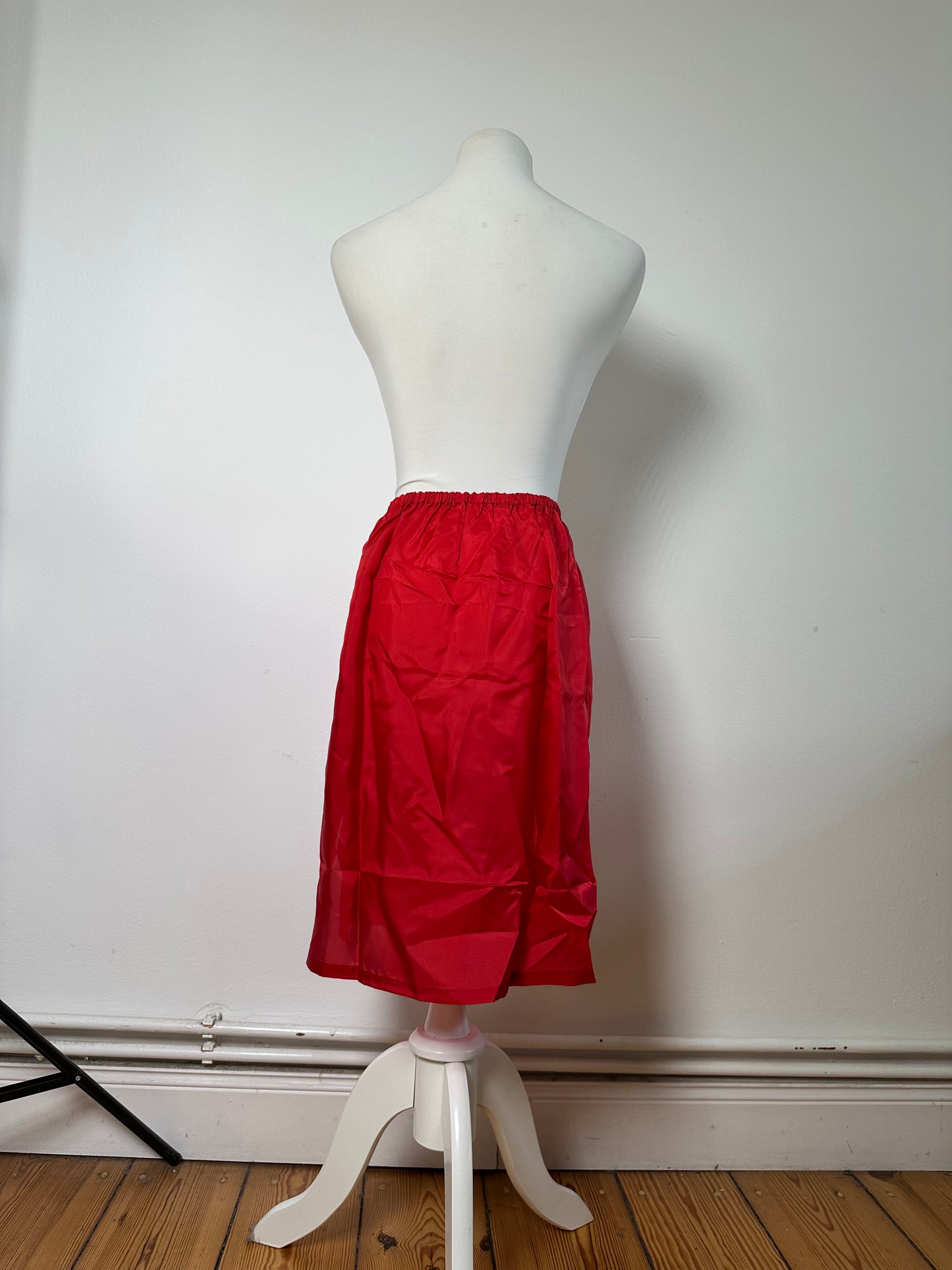 Vintage Yves Saint Laurent Skirt Bright Red L