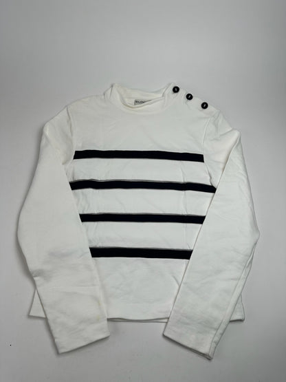 Vintage Balenciaga Navy White striped sweater