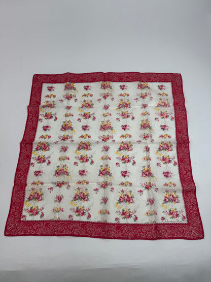 Vintage Dior Floral Silk scarf