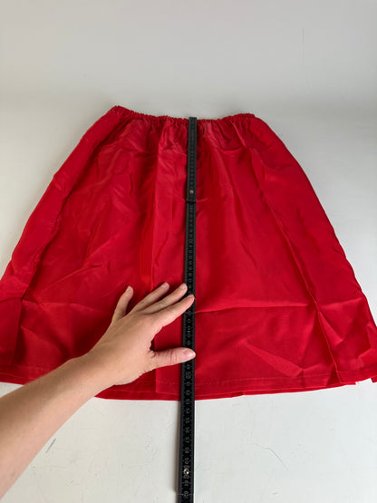 Vintage Yves Saint Laurent Skirt Bright Red L