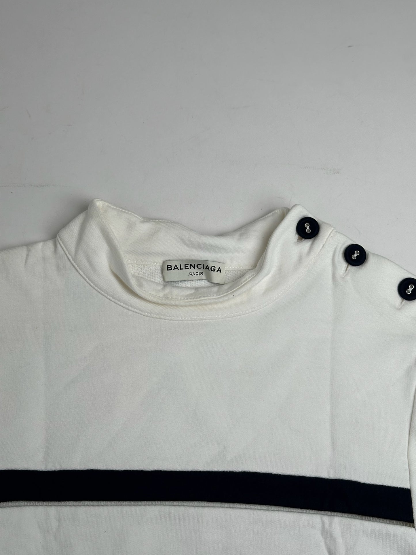 Vintage Balenciaga Navy White striped sweater