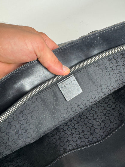 Sac Céline Macadam Monogram Vintage Noir