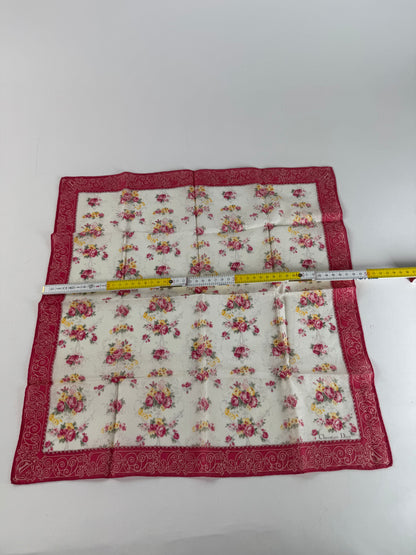 Vintage Dior Floral Silk scarf