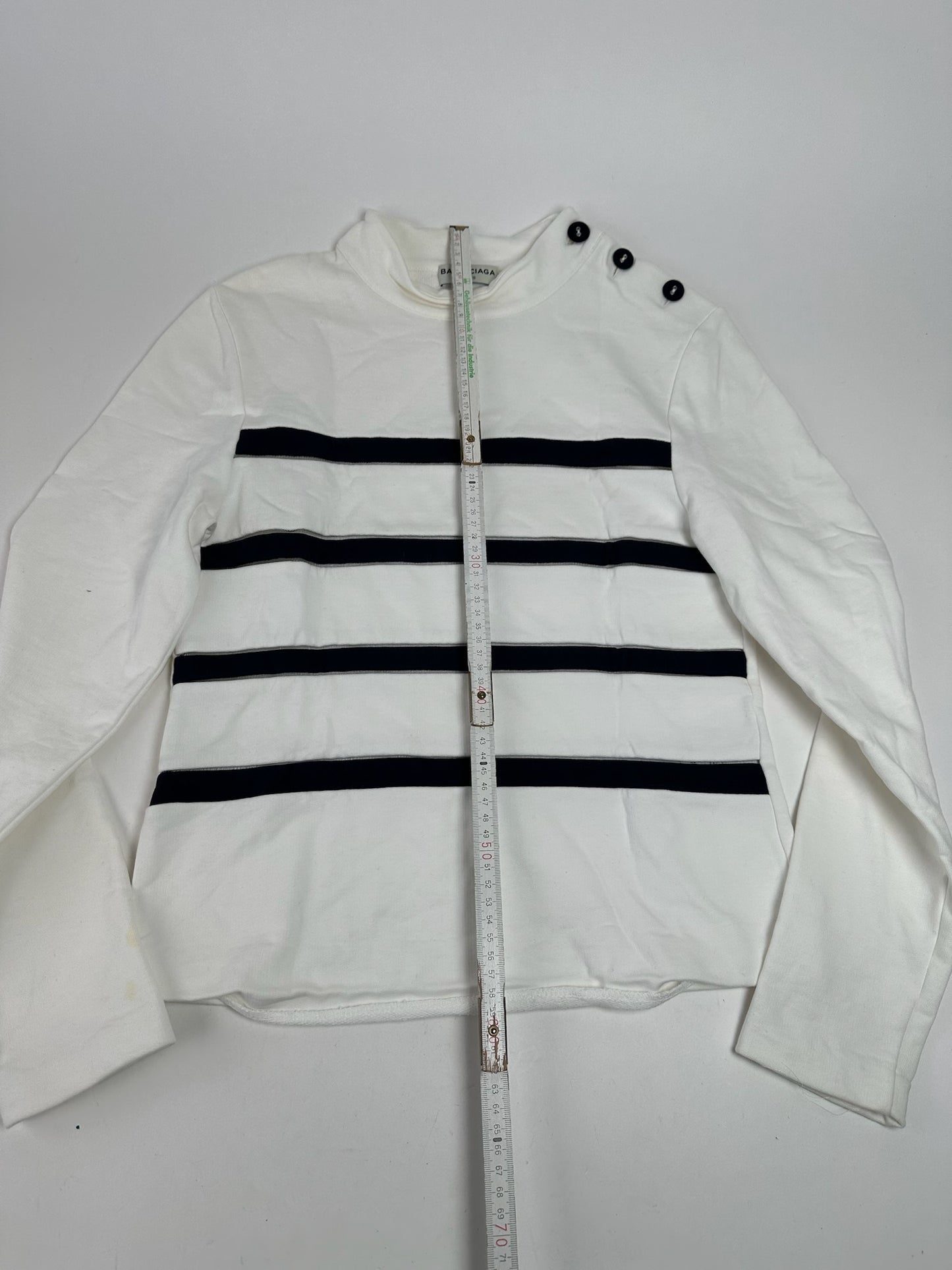 Vintage Balenciaga Navy White striped sweater