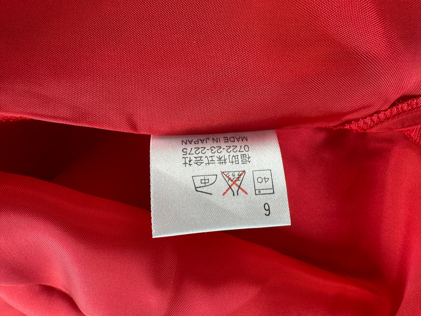 Vintage Yves Saint Laurent Skirt Bright Red L