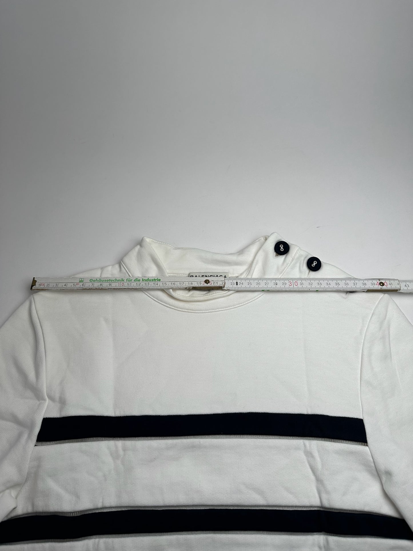 Vintage Balenciaga Navy White striped sweater