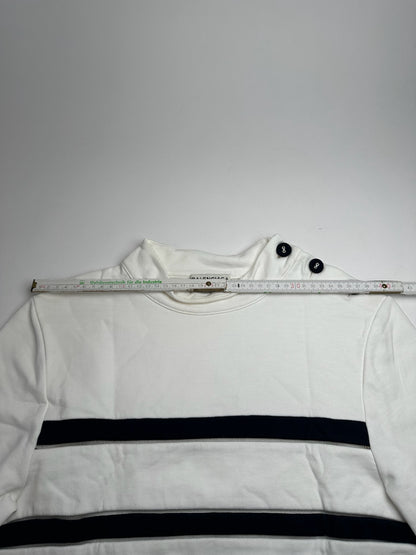 Vintage Balenciaga Navy White striped sweater