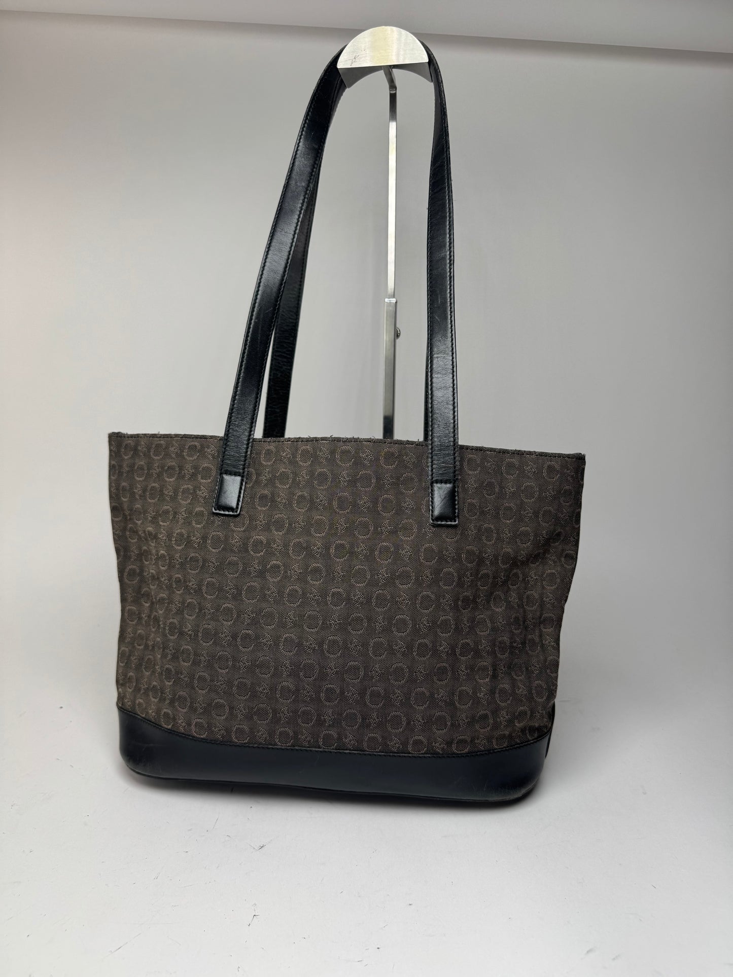 Sac Céline Macadam Monogram Vintage Noir