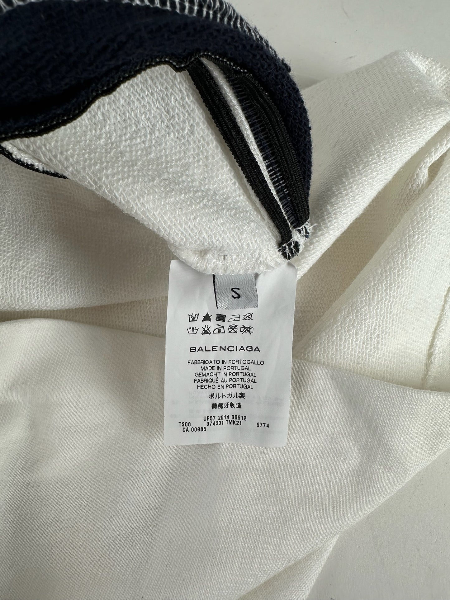 Vintage Balenciaga Navy White striped sweater