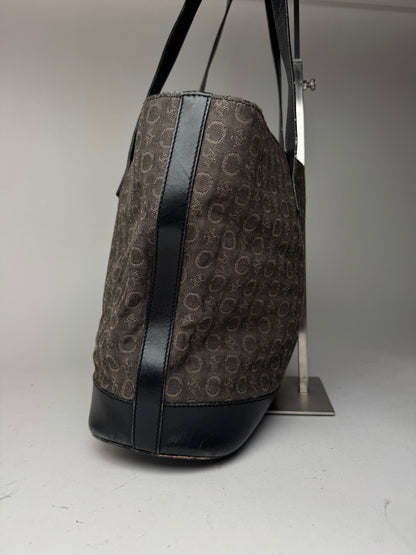 Sac Céline Macadam Monogram Vintage Noir