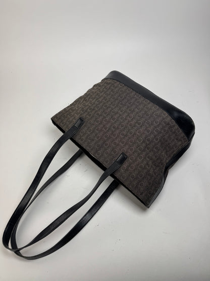 Sac Céline Macadam Monogram Vintage Noir
