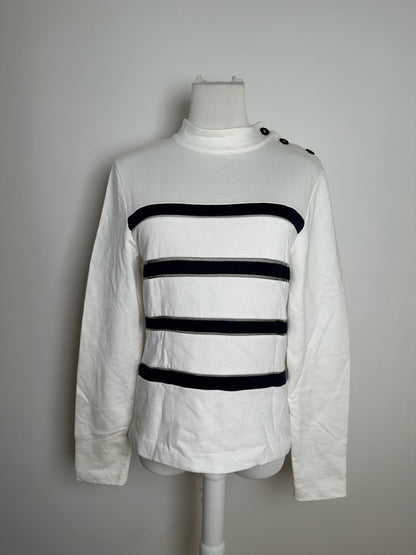 Vintage Balenciaga Navy White striped sweater