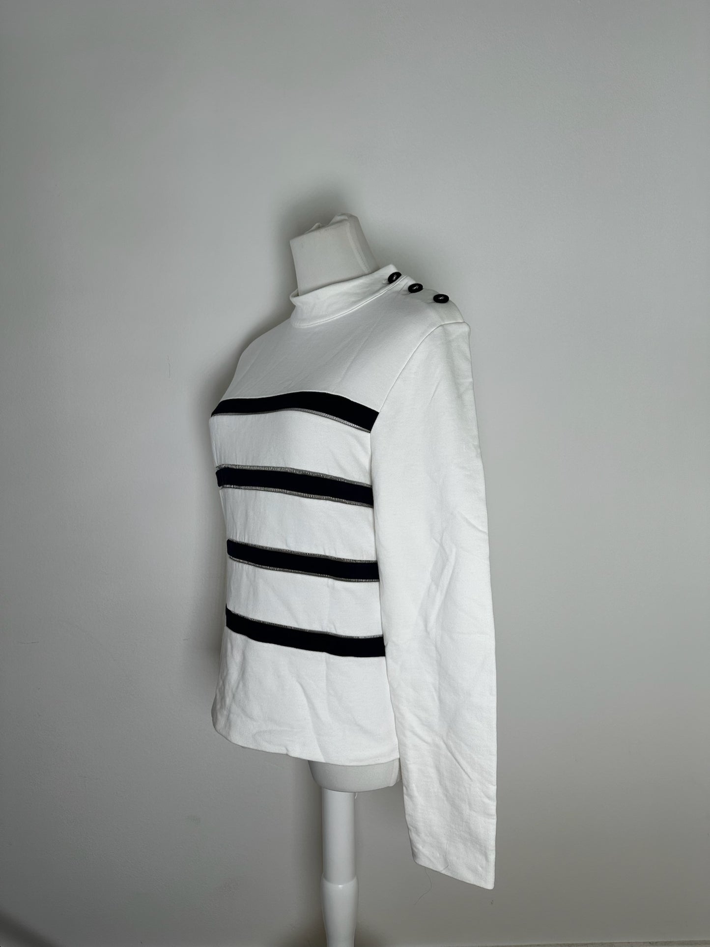 Vintage Balenciaga Navy White striped sweater