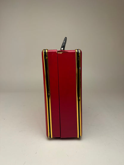 Vintage Cartier Suitcase red