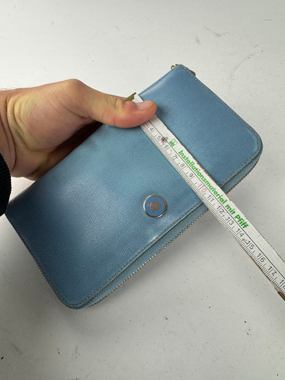 Vintage Loewe Madrid Leather Wallet Blue
