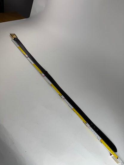 Vintage Celine Paris Leather belt brown